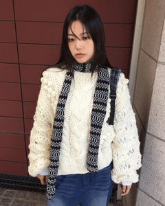 노르딕 롱앤린 머플러 (3color)