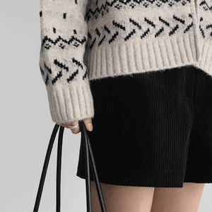 포미르 코듀로이 숏 팬츠