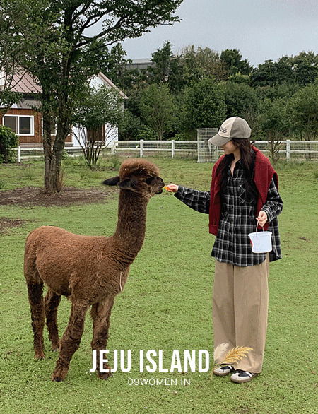 스토브 루즈핏 기모 체크 셔츠 84233