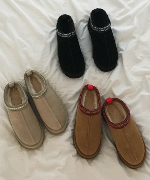 에릭 4cm 플랫폼 어그 슬리퍼 -3 color