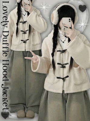 베이글양털뽀글이떡볶이후드무스탕숏자켓점퍼(4color)