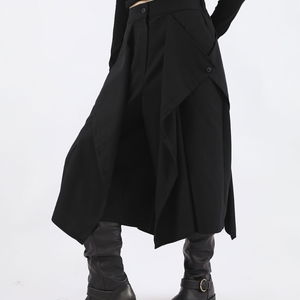 마로니 버튼 버뮤다 팬츠