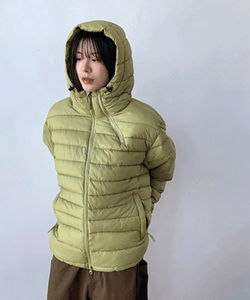 羅紋領保暖輕量防寒外套