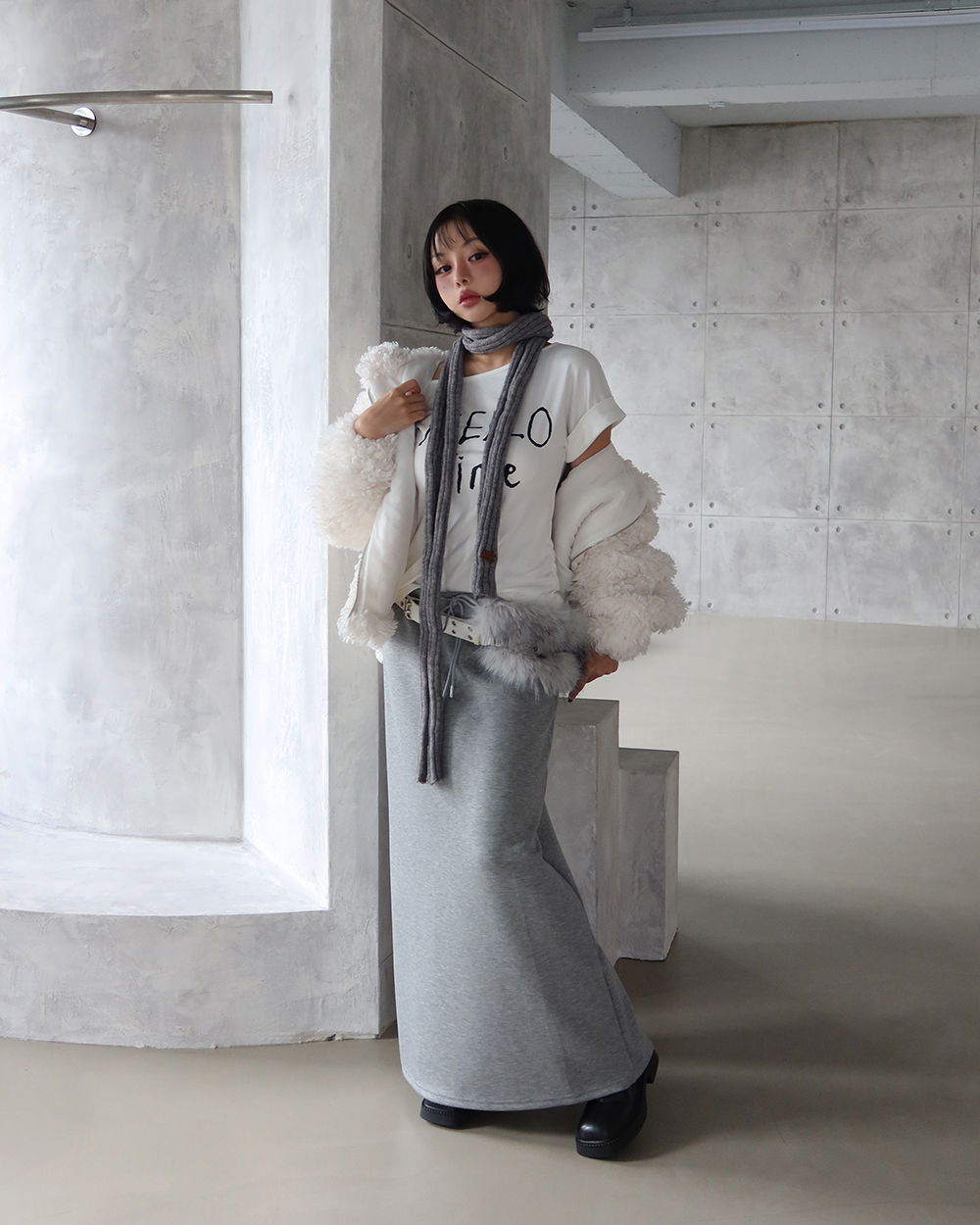 드레스 모델 착용 이미지-S1L54