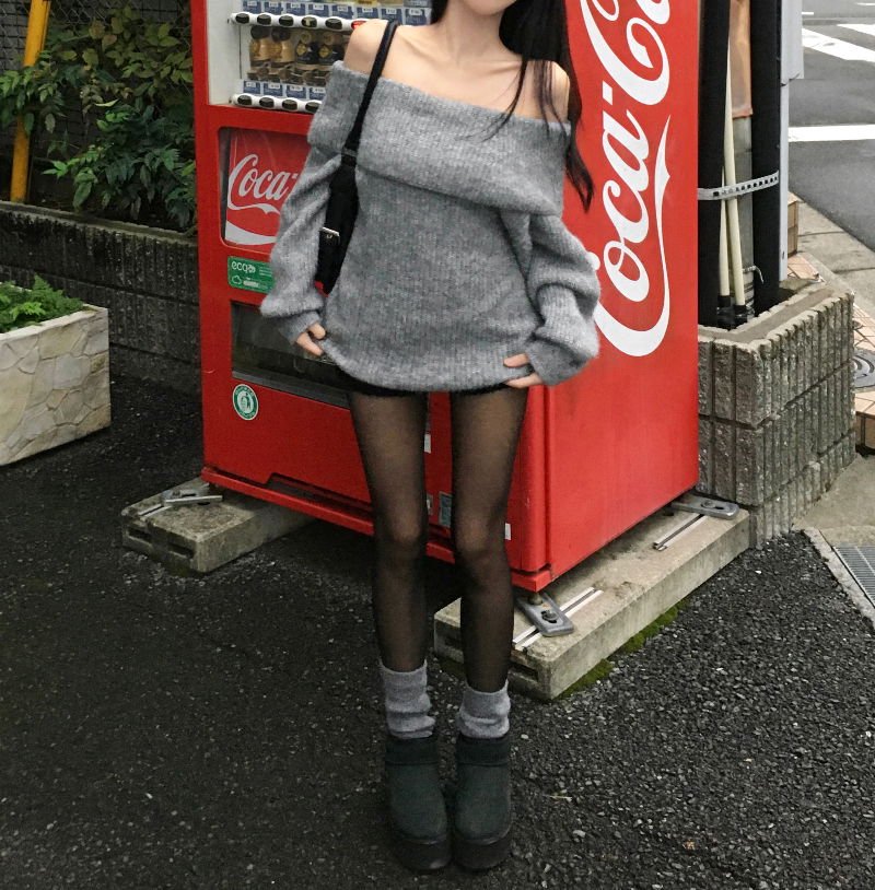 양말 모델 착용 이미지-S1L22