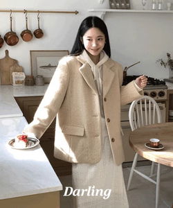 Hug Me Wool Brushed Jacket