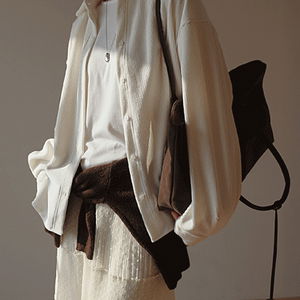 헤비파운드 소프트 언발 도톰 코듀로이 셔츠