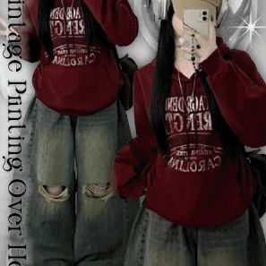 #기모버전스트렝스레터링프린팅체형커버오버핏후드티(6color)