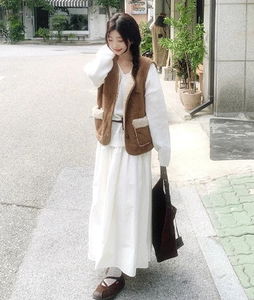 Bongbong Shearling vest