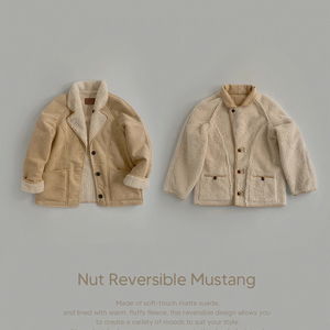 너트 리버시블 무스탕