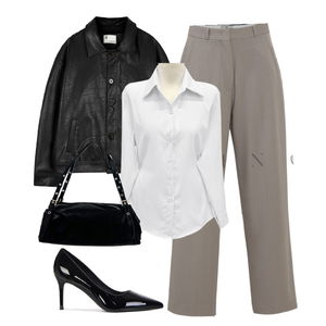 자켓,팬츠,셔츠 코디