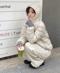 Riedelin Hooded Duck Down Lightweight Padding - 3 Colors