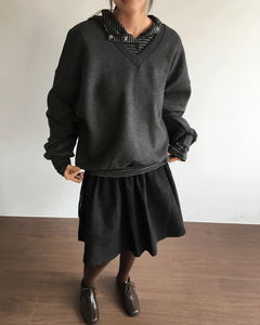 Lil Peach V-Neck Sweatshirt