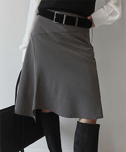 Redins 条纹及踝中长裙