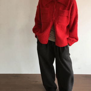 뎀므 핀 스트라이프 슬랙스 (2color)