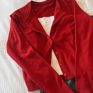 (겨울신상/보들촉감) 히트 라운드 투웨이 니트 가디건 (5color)