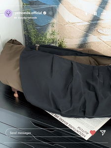 메이비 나일론 크로스 백