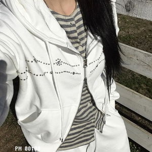 시프트 포인트 숏 후드 집업