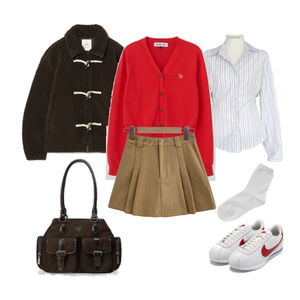 양말,셔츠,블라우스 코디