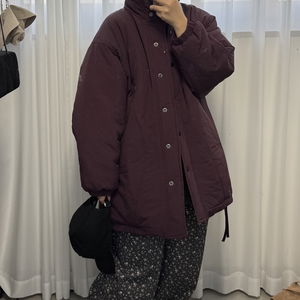 ブルーベルフラワーパターンワイドコットンバンディングパンツ