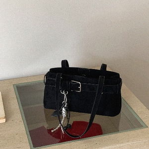 SUEDE 90'S LOVE BELTED BAG (4COLORS)