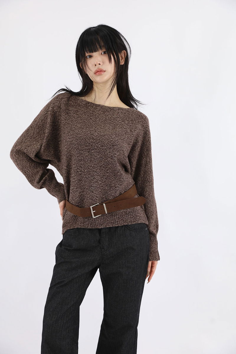 Boca One-Shoulder Belt Set Knitwear