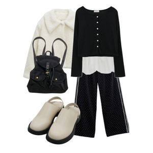 자켓,팬츠,슬리브리스 코디