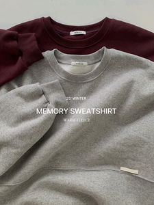 記憶長袖圓領衛衣