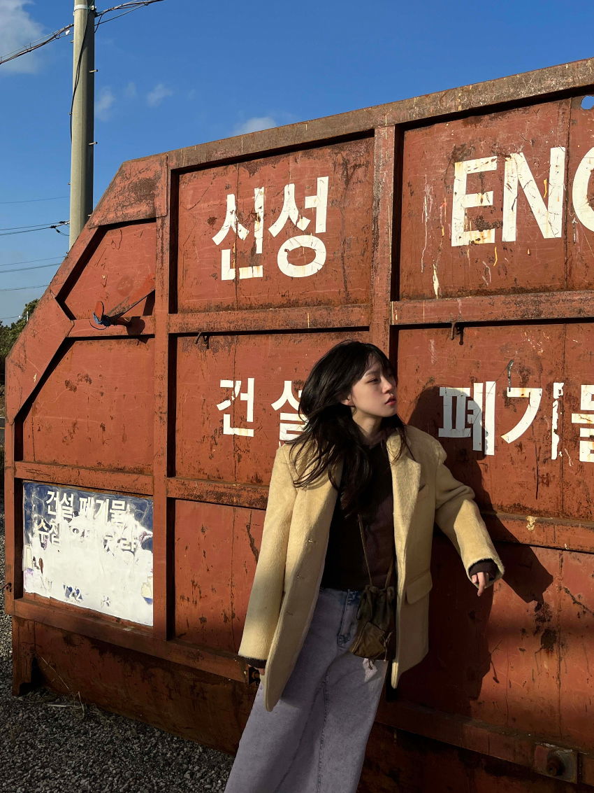 코트 모델 착용 이미지-S1L17