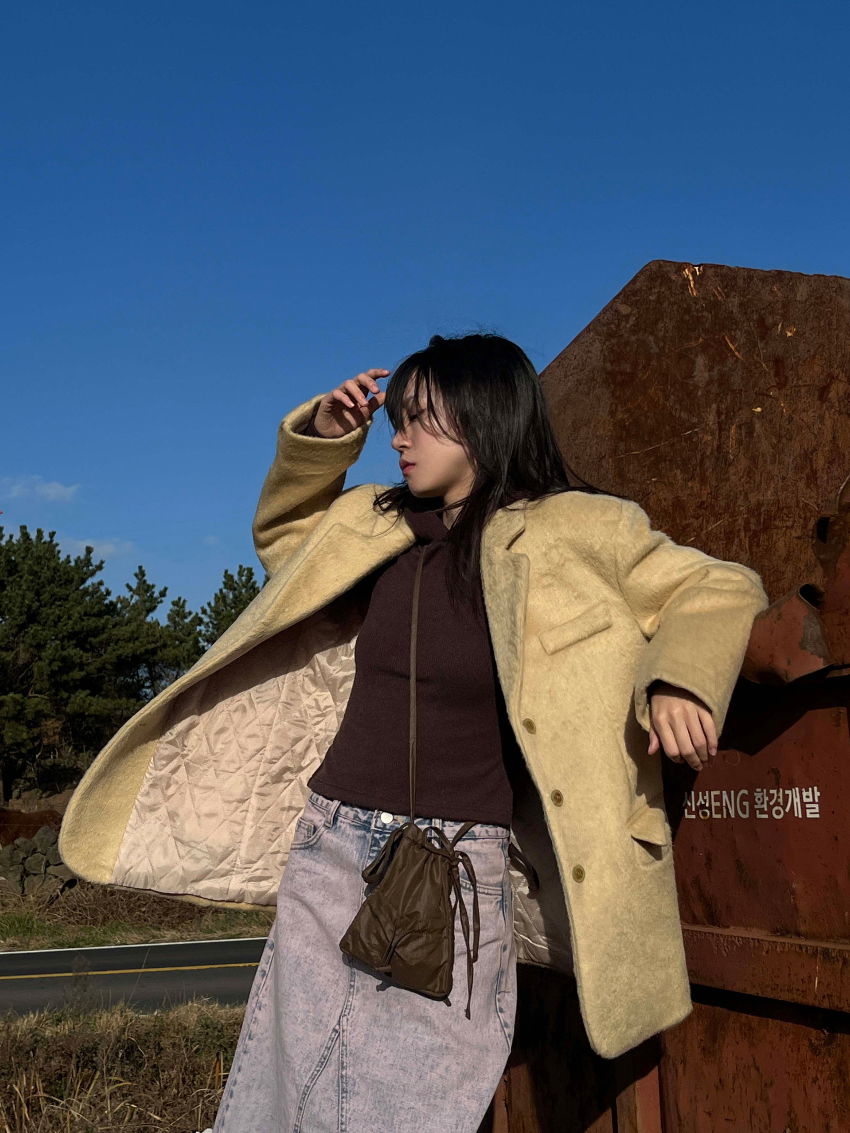 코트 모델 착용 이미지-S1L20