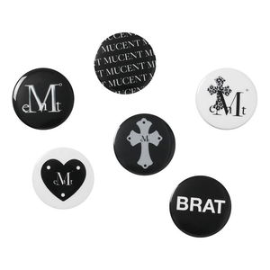 SIGNATURE LOGO PIN BUTTON BADGE SET 시그니처 로고 핀버튼 뱃지 세트