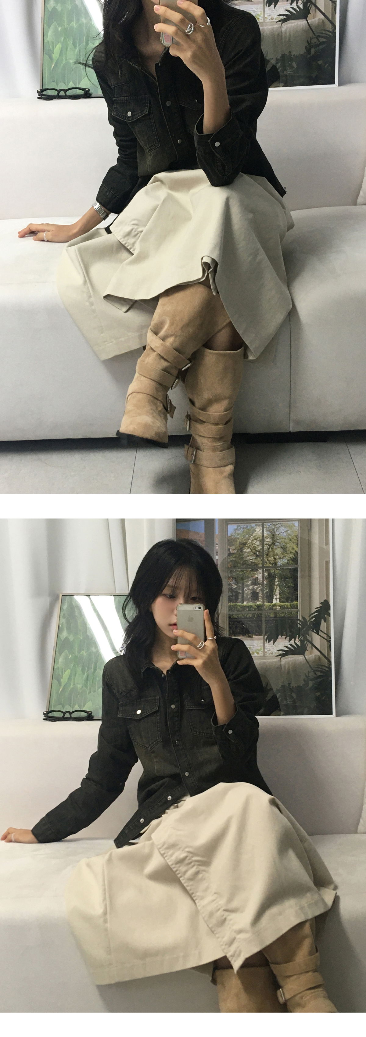 재킷 모델 착용 이미지-S1L13