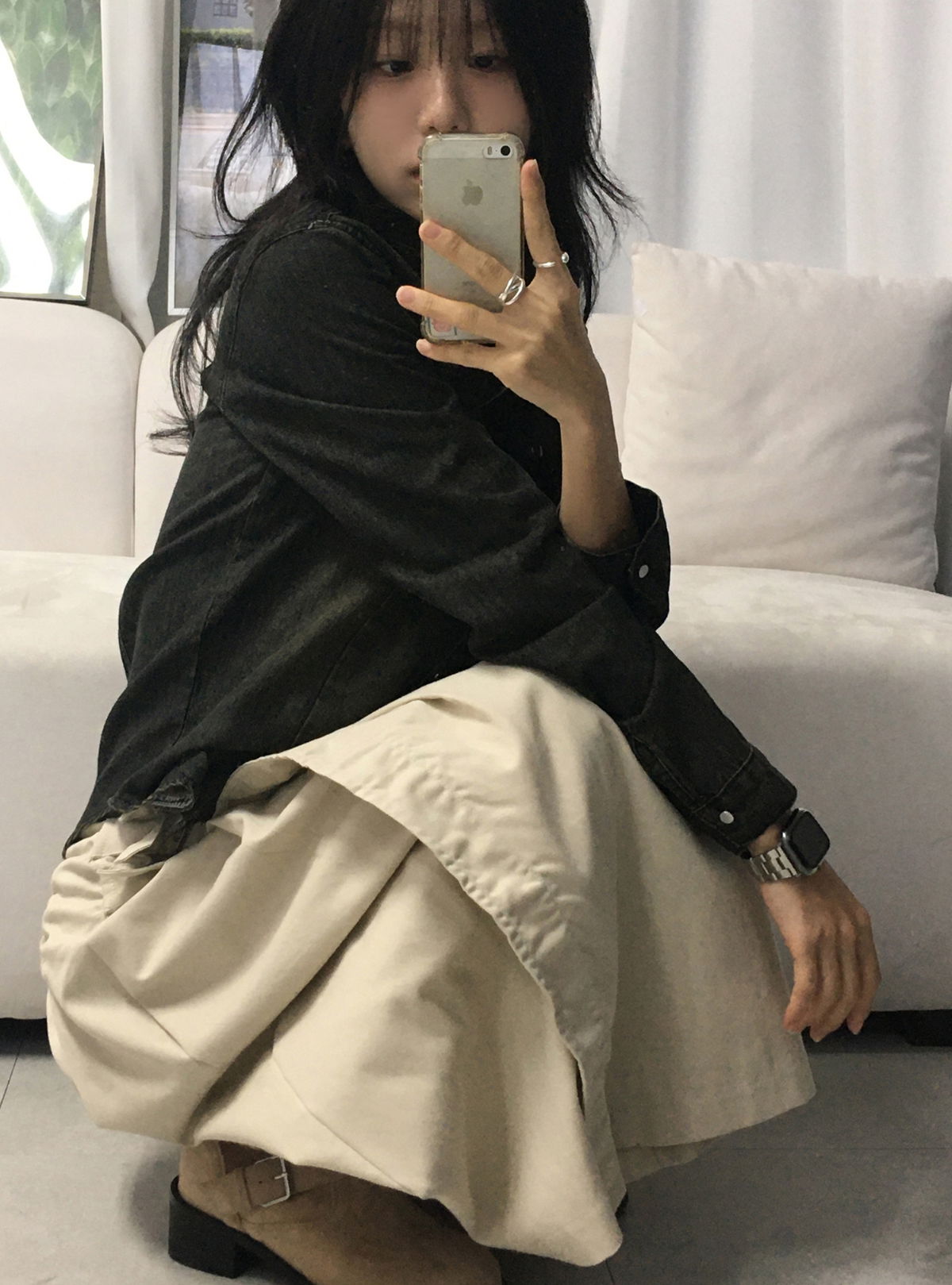 재킷 모델 착용 이미지-S1L12