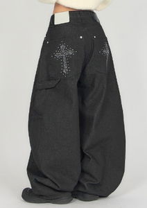 Fuzzy Cross Denim DE062