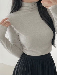 Angora Turtleneck T-shirt