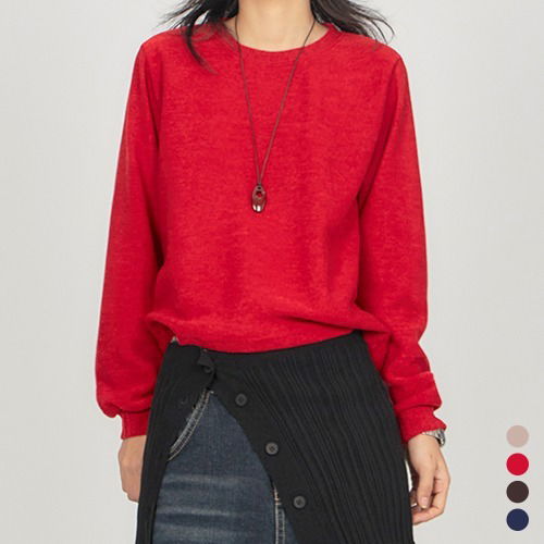Daily Semi Crop Knit KN016 针织衫