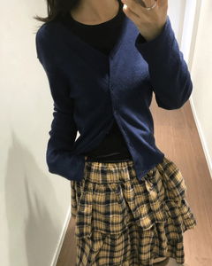 Le Two Way Button Cardigan