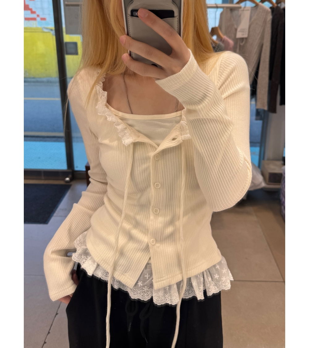 블라우스 모델 착용 이미지-S1L10