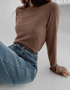 Modal Spandex 2 Round T-Shirt