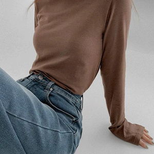 모달스판2 라운드티셔츠