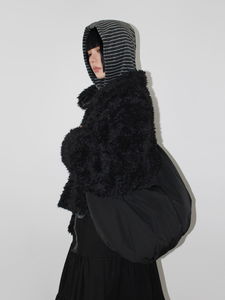 HALF MOON PADDED HOBO BAG