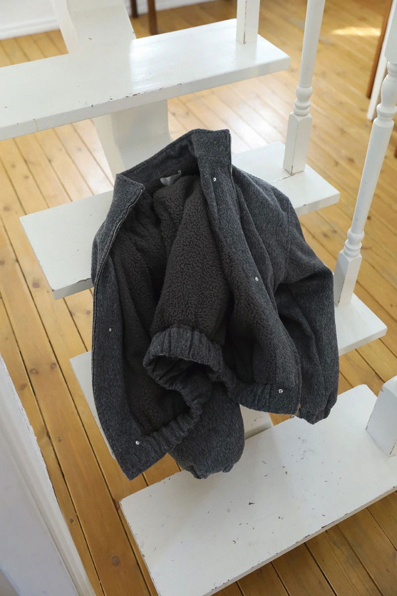 Fleece-lined pins Jacket