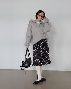 加絨兩穿連帽外套