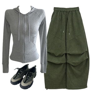 長褲,拉鍊外套,球鞋/布鞋 코디