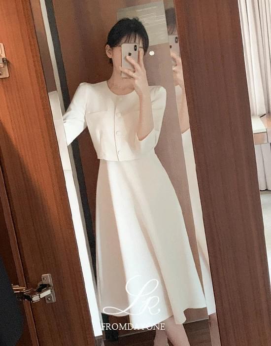 Made)마드젤 셋업 클래식 롱원피스