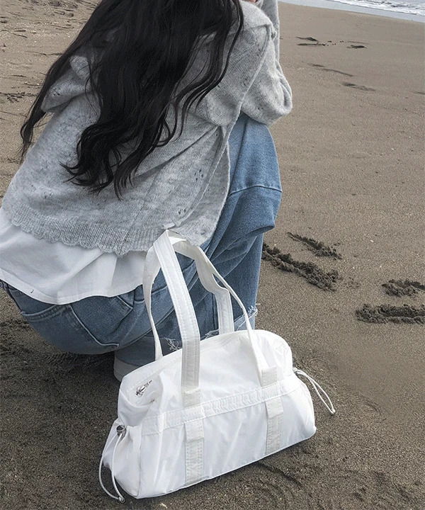 Kend Nylon Boston Shoulder Bag