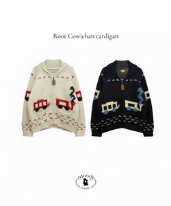 連帽寬鬆針織外套