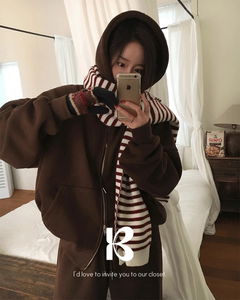 ヘリ ストライプマフラー