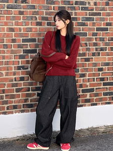 Toy Stripe Carpenter Wide Pants