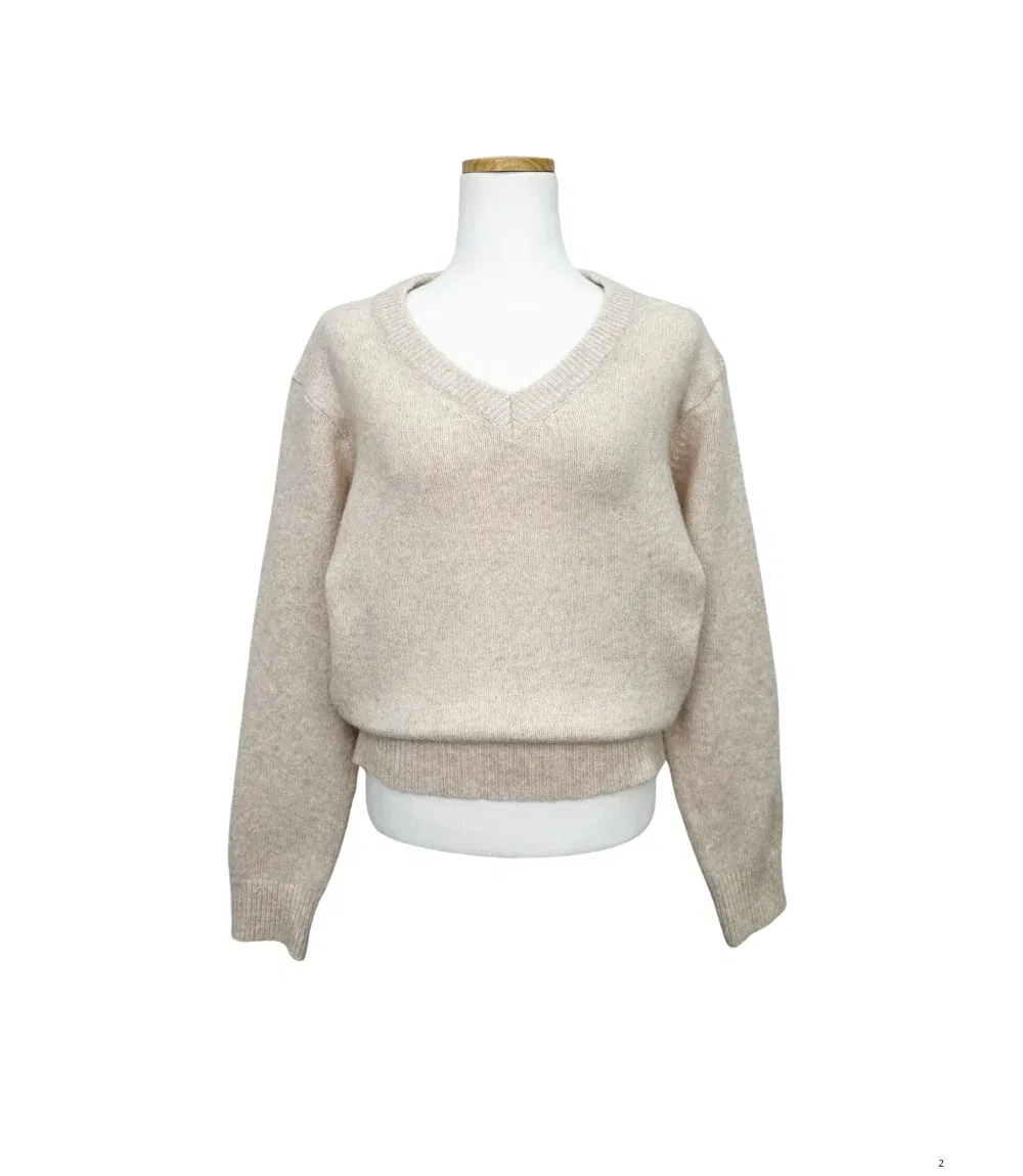 긴팔 티셔츠 크림 색상 이미지-S6L1